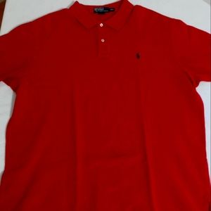 Polo Ralph Lauren red polo shirt size 2xl